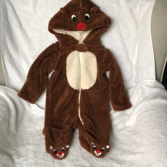 Other - ☀️3/$12 Reindeer suit Winter Bunting Coat